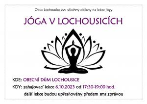 Jóga v Lochousicích